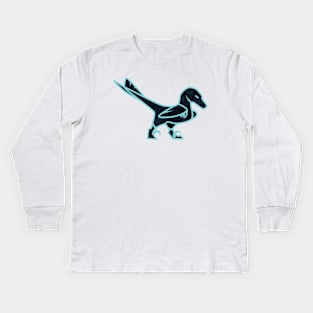 Adult Raptor Kids Long Sleeve T-Shirt